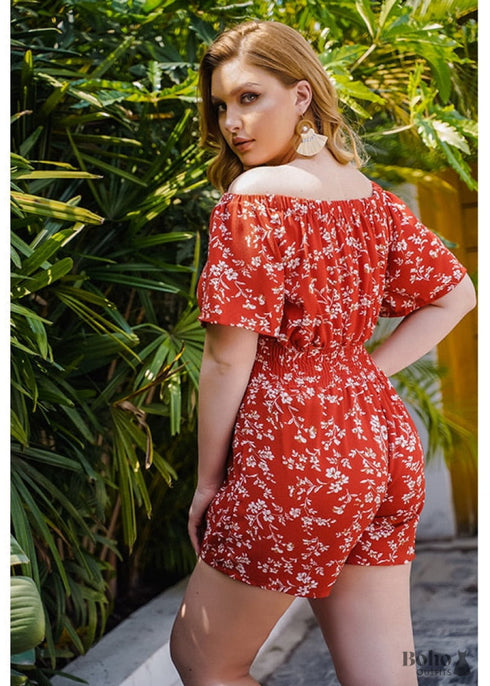 Plus Size Jumpsuit Boho Mini Dress Jayla